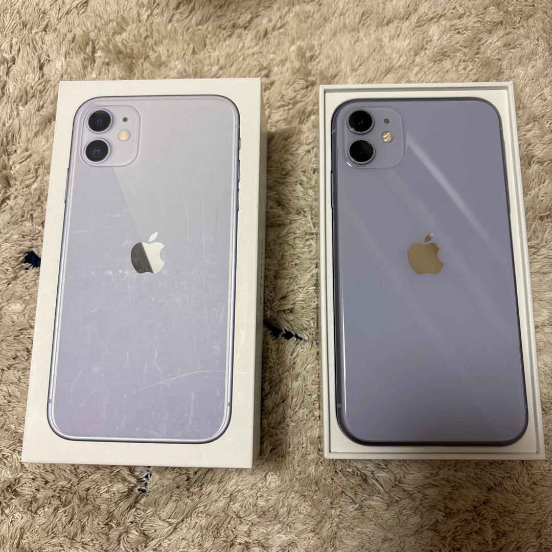 Apple iPhone 11 パープル 本体　訳あり