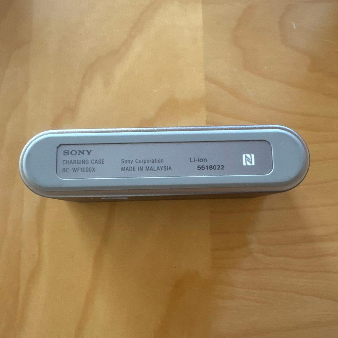 ソニーワイヤレスノイズキャンセリングステレオヘッドセット　WF-1000X