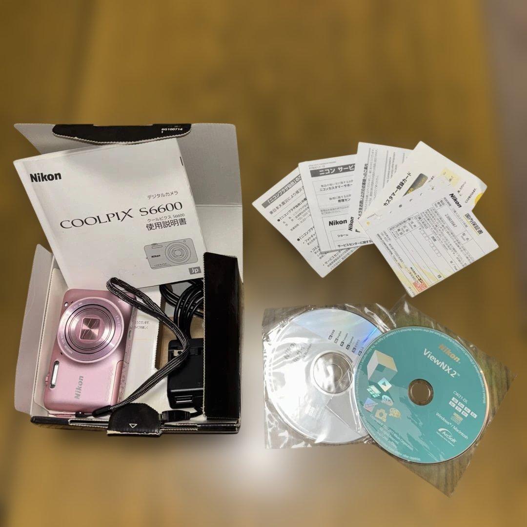 【最終お値下げ】Nikon COOLPIX S6600 シルキーピンク