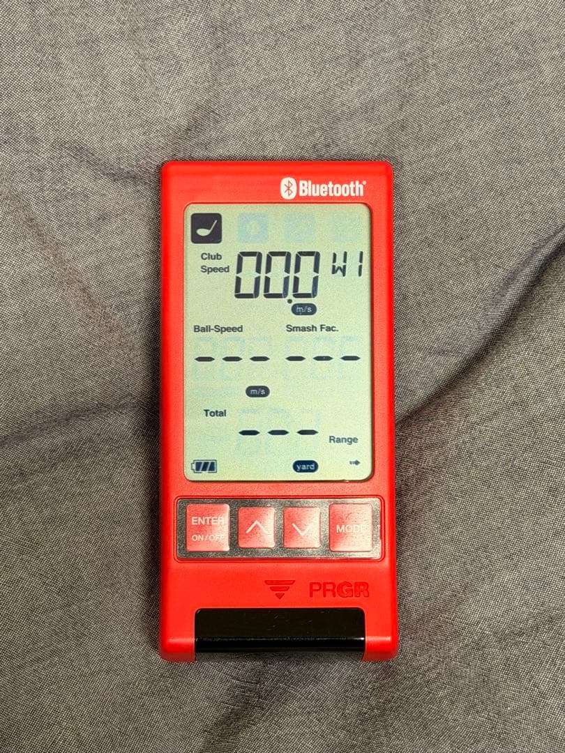 プロギア弾道測定 PRGR RED EYES POCKET HS-130 BLE