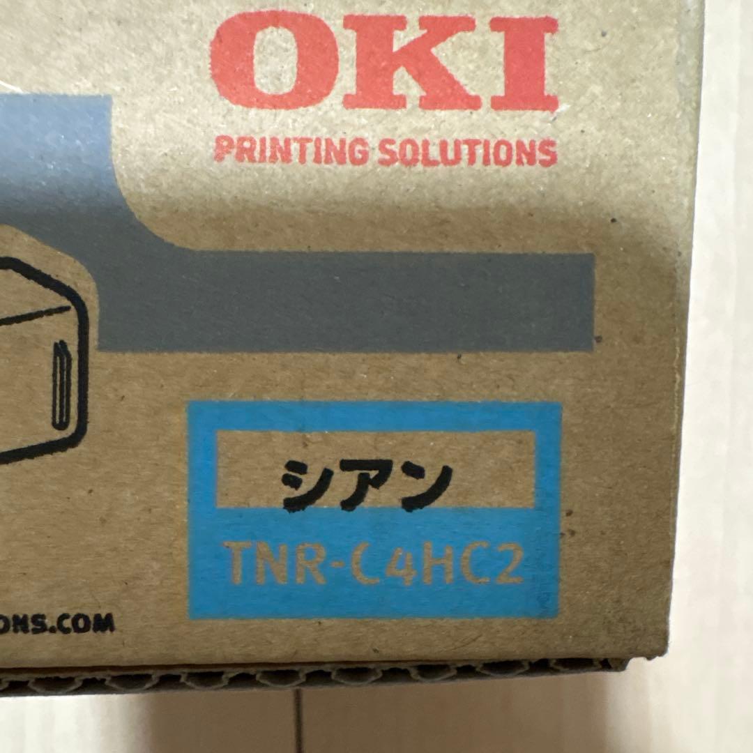 OKI トナーカートリッジ TNR-C4HC2 シアン