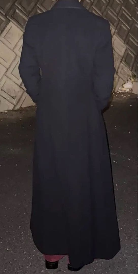【着丈140cm】 super long coat イタリア製 ロングコート