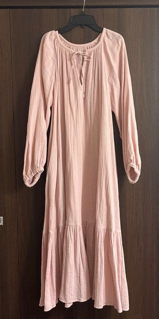 Sara mallika Cotton Gauze Long Dress 新品