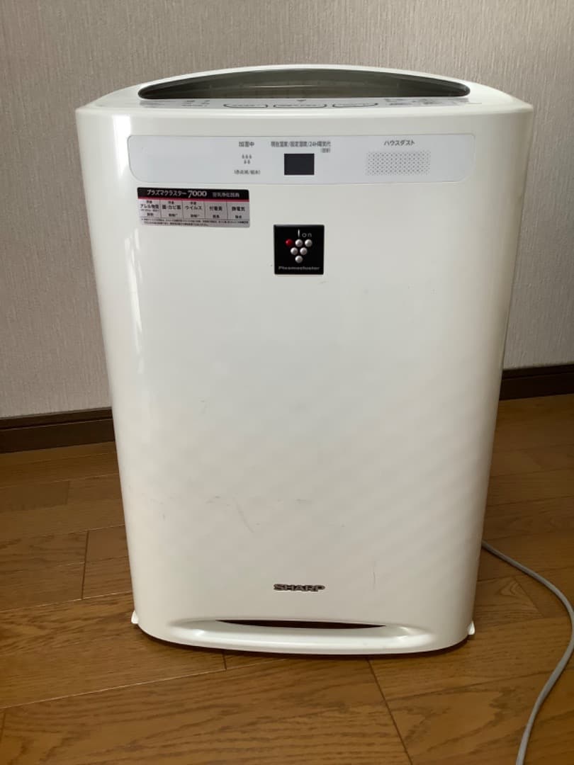 シャープ　加湿空気清浄機プラズマクラスター