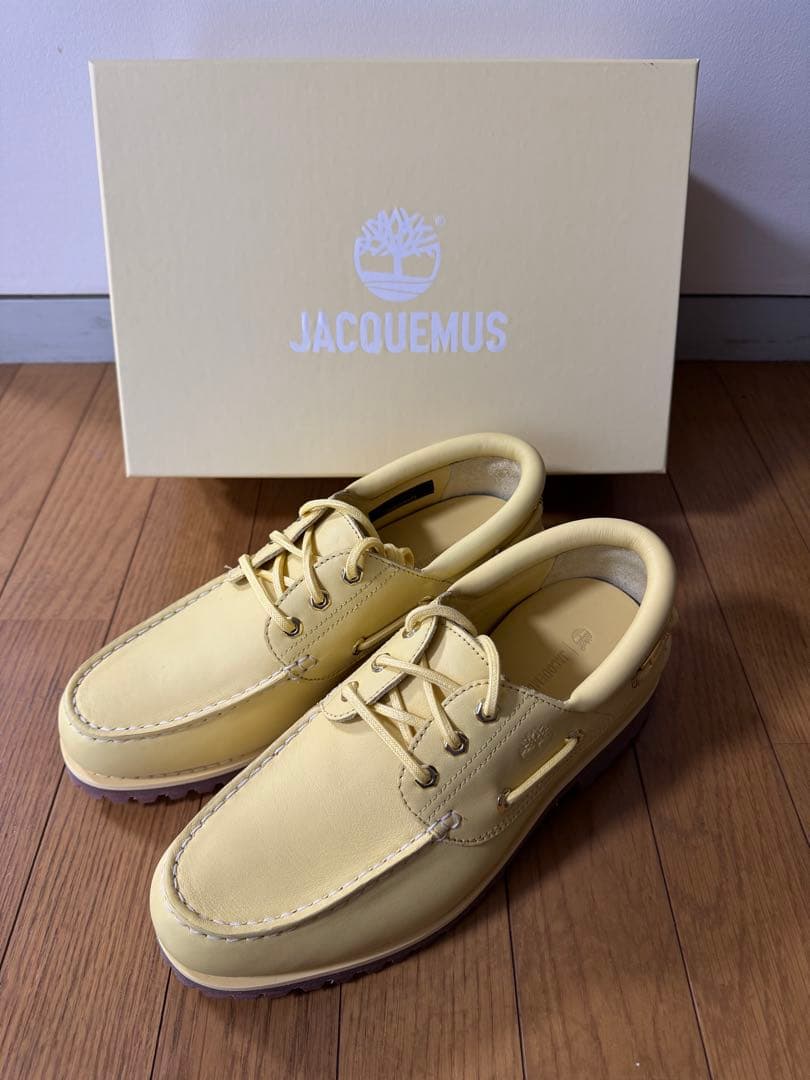 新品26.5cm Jacquemus × Timberland 3 Eye