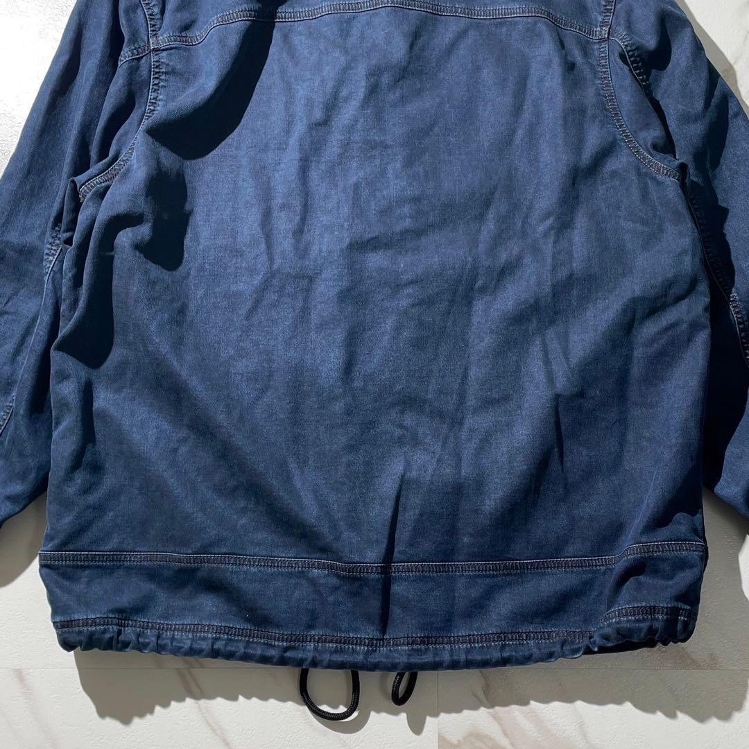 美品★近年★DIESEL ディーゼル モッズコート デニムジャケット Dロゴ