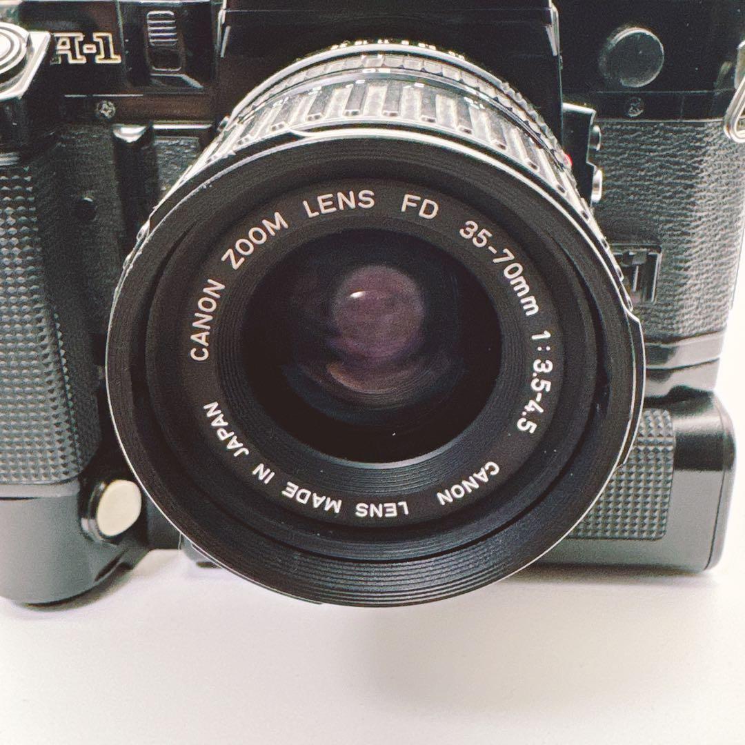Canon A1 ＋FD35−70 1‘3.5−4.5 ＋モータードライブMA