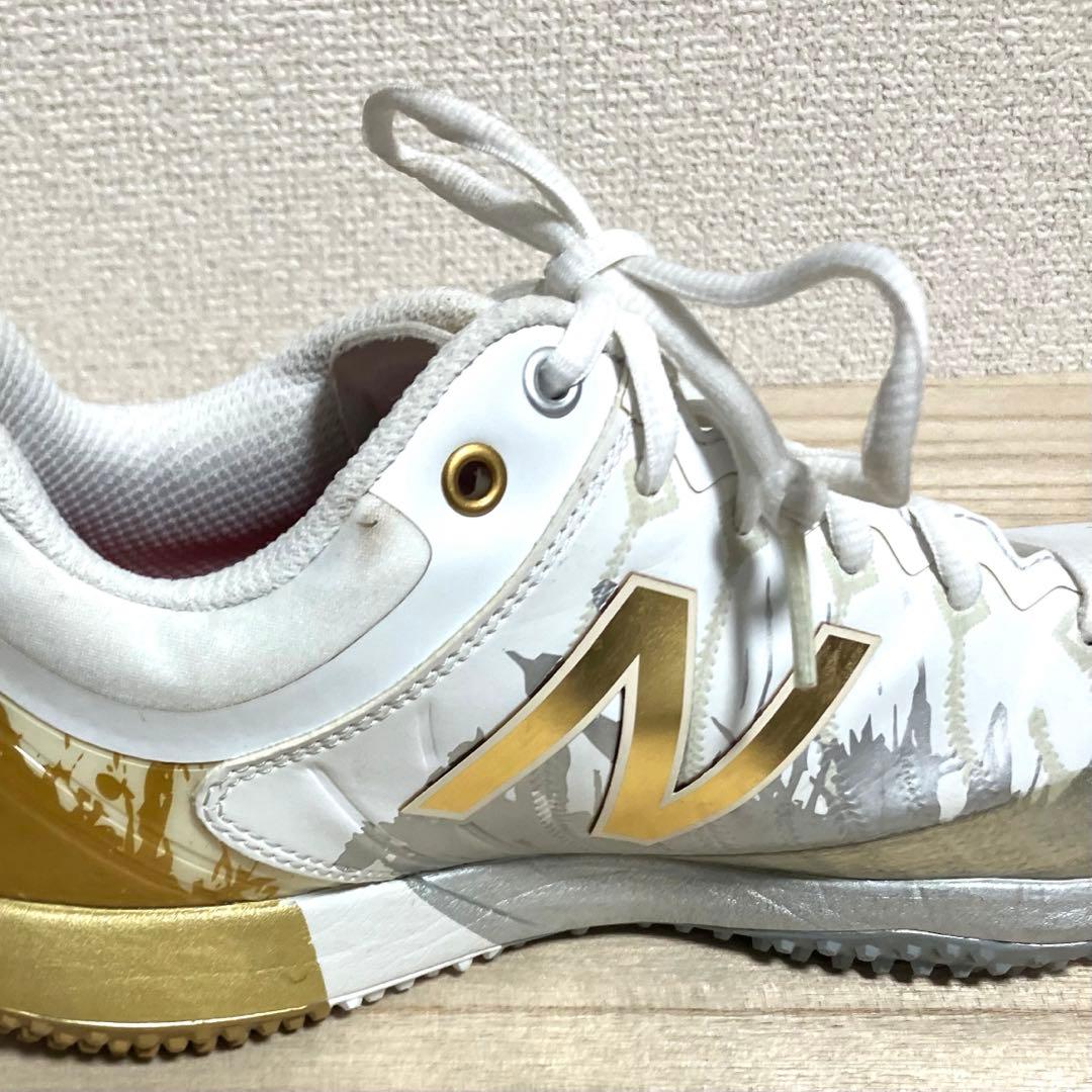 美品 New Balance 4040 MLBプレーオフモデル 白 26.5