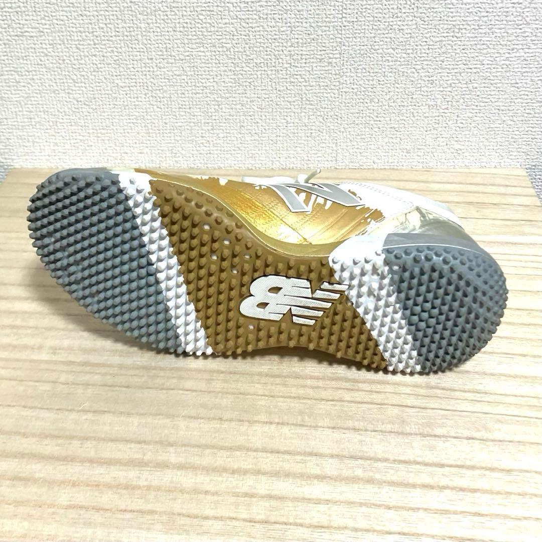 美品 New Balance 4040 MLBプレーオフモデル 白 26.5