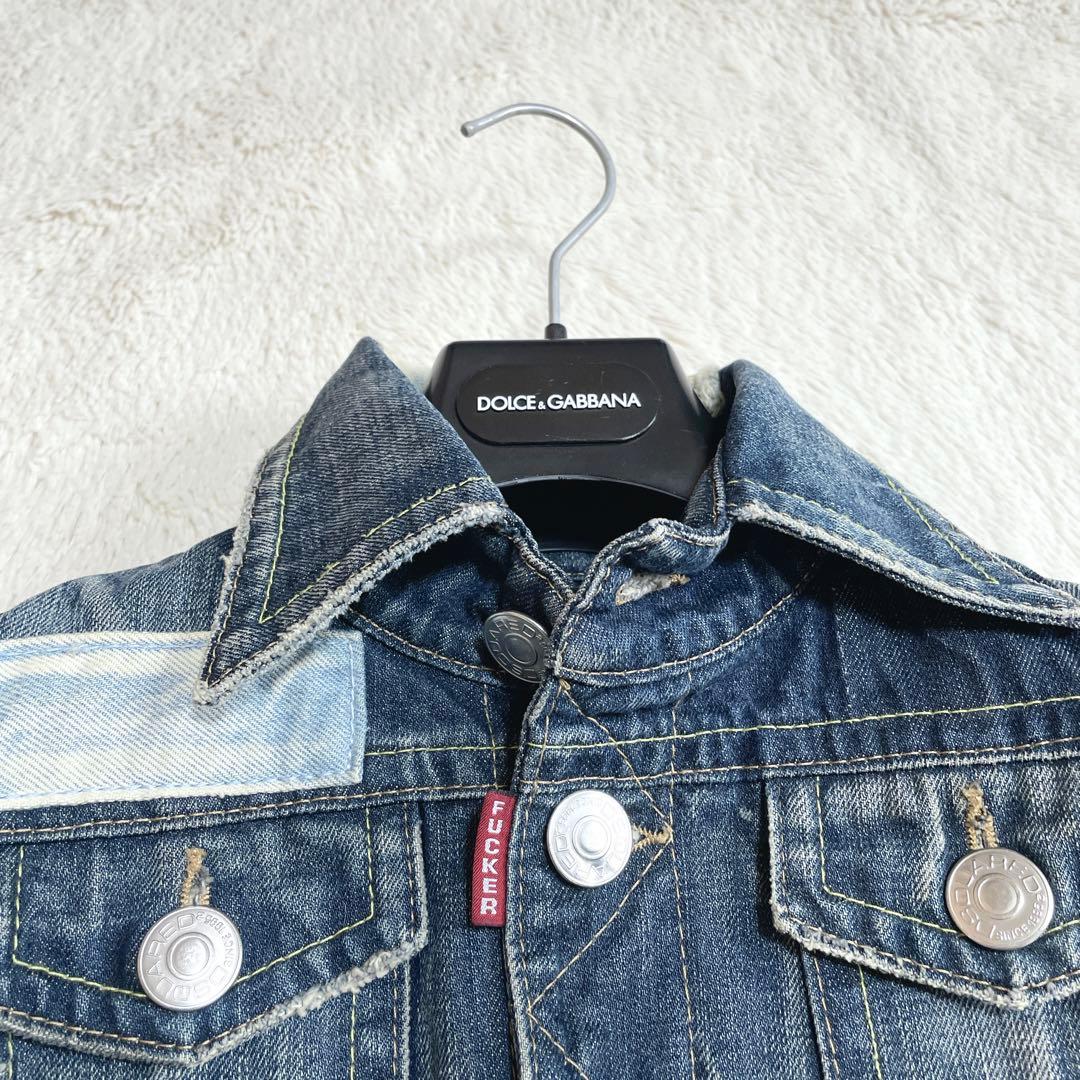 DSQUARED2 バックロゴ デニムジャケット Gジャン ディースクエアード