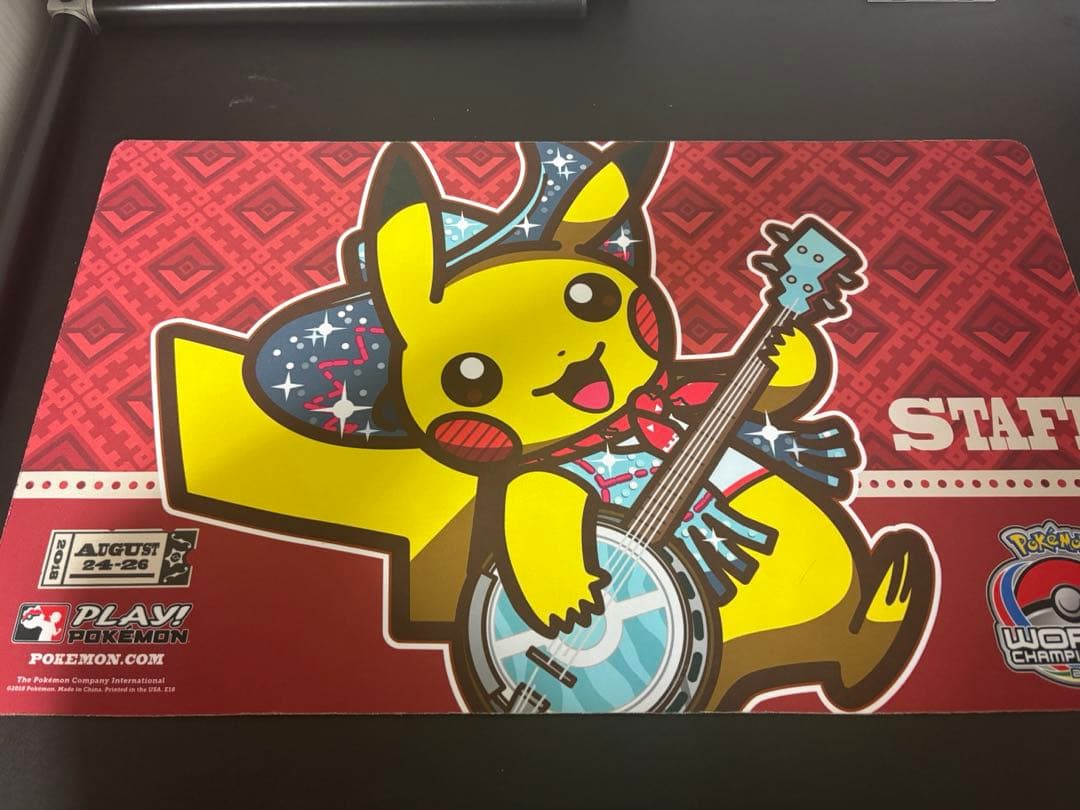 wcs2018 staff プレイマット