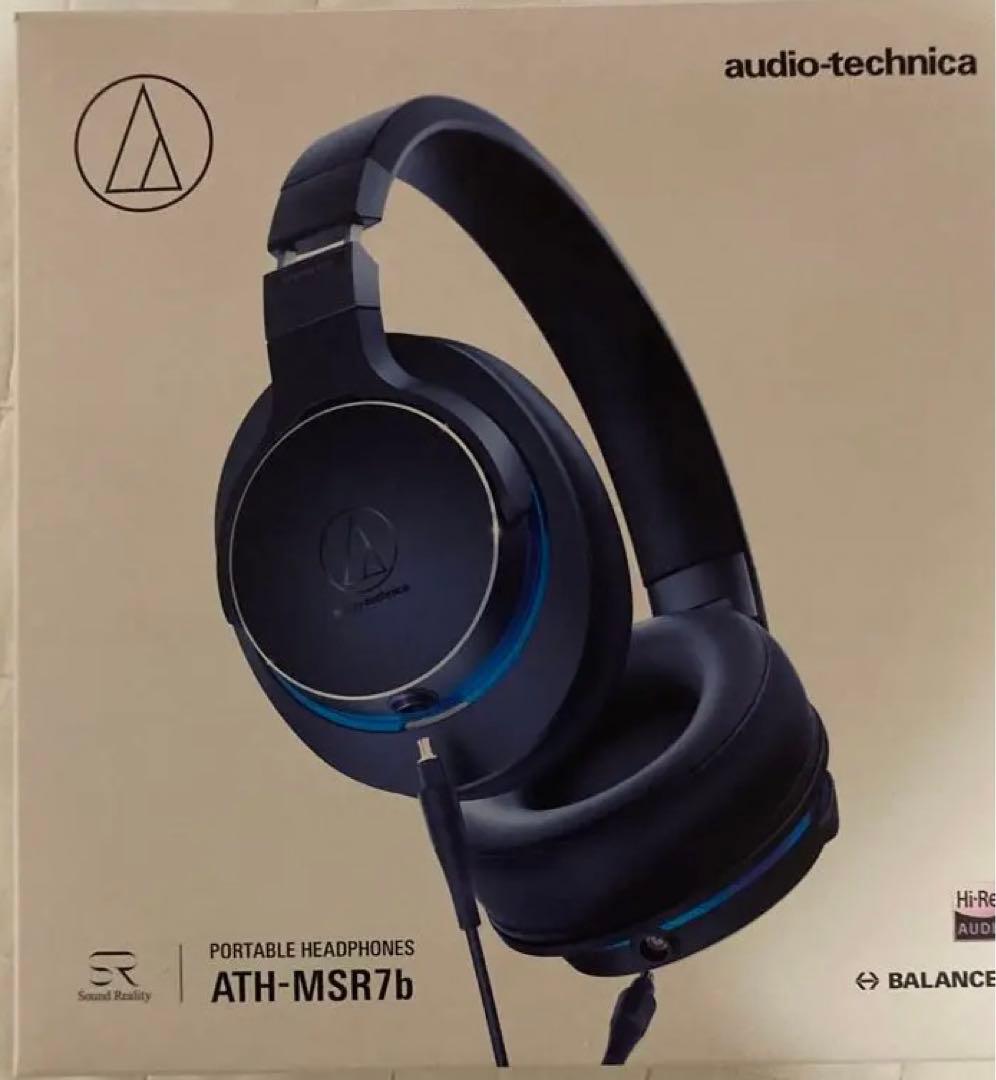 ヘッドフォン　audio technica ath msr7b