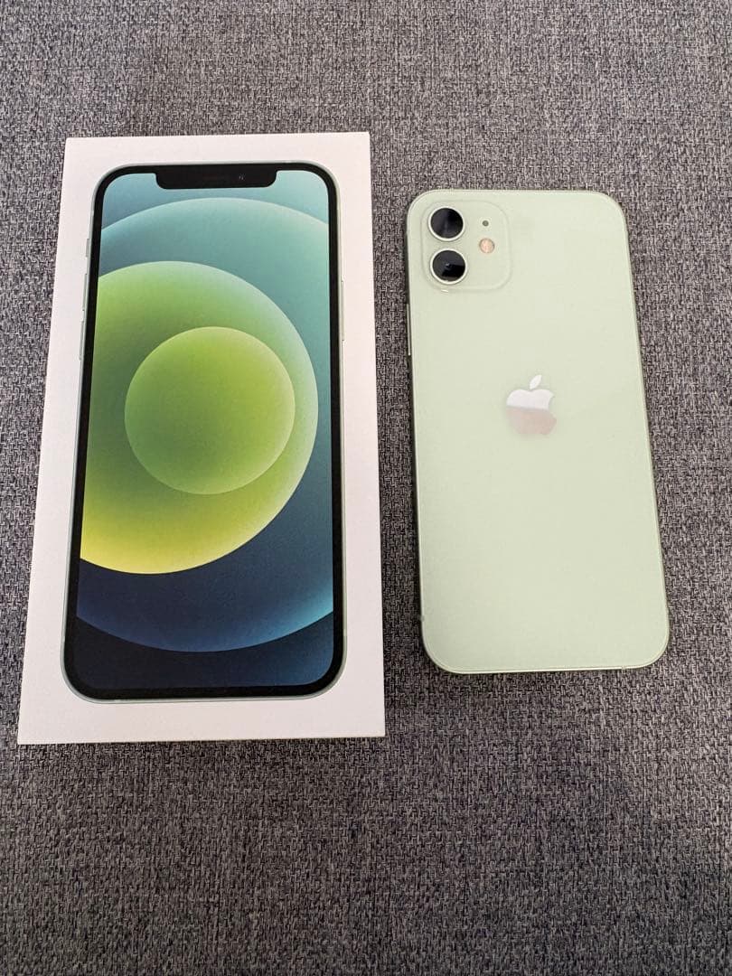 Apple iPhone 12 ミントグリーン 本体 箱付き