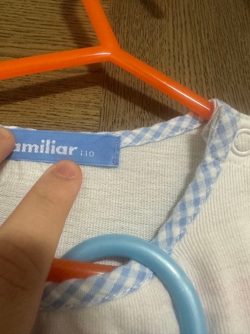 familiar 110サイズ ワンピースセット