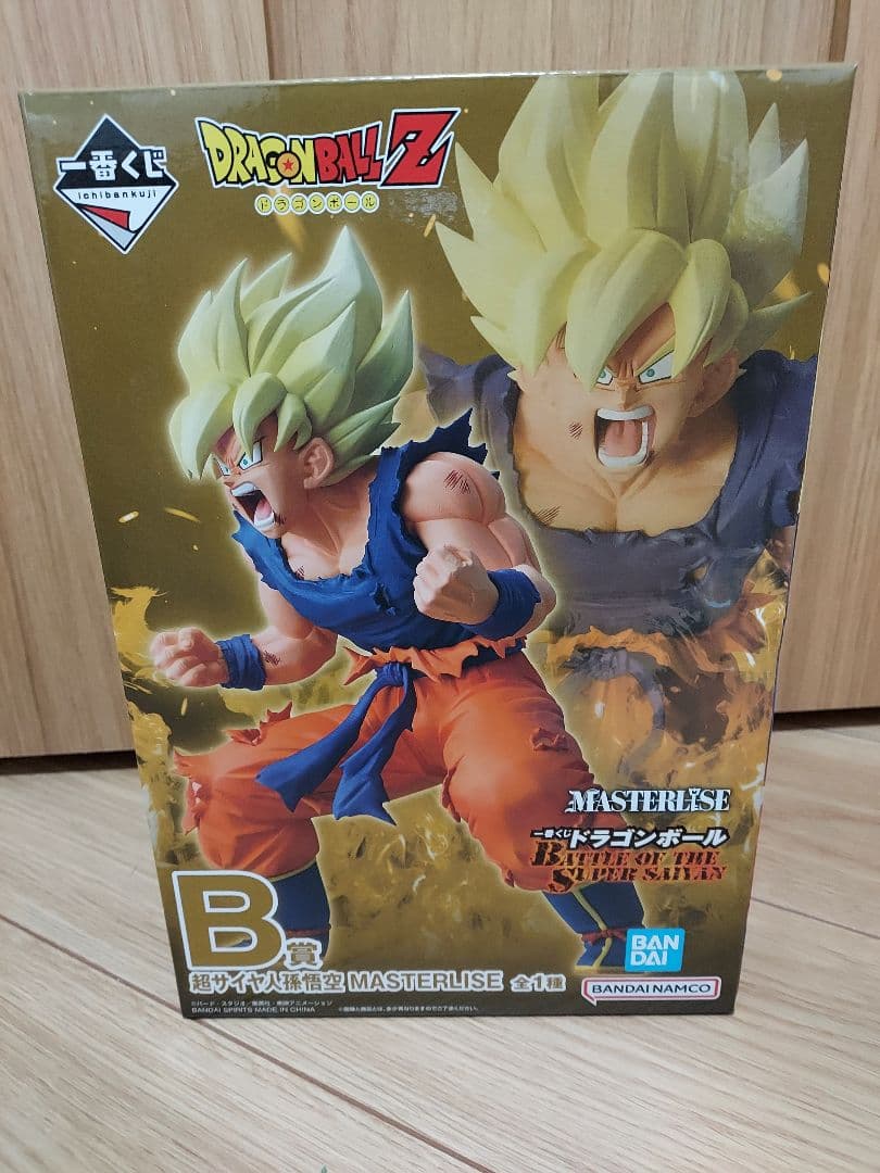 一番くじ ドラゴンボール B賞超サイヤ人孫悟空フィギュア