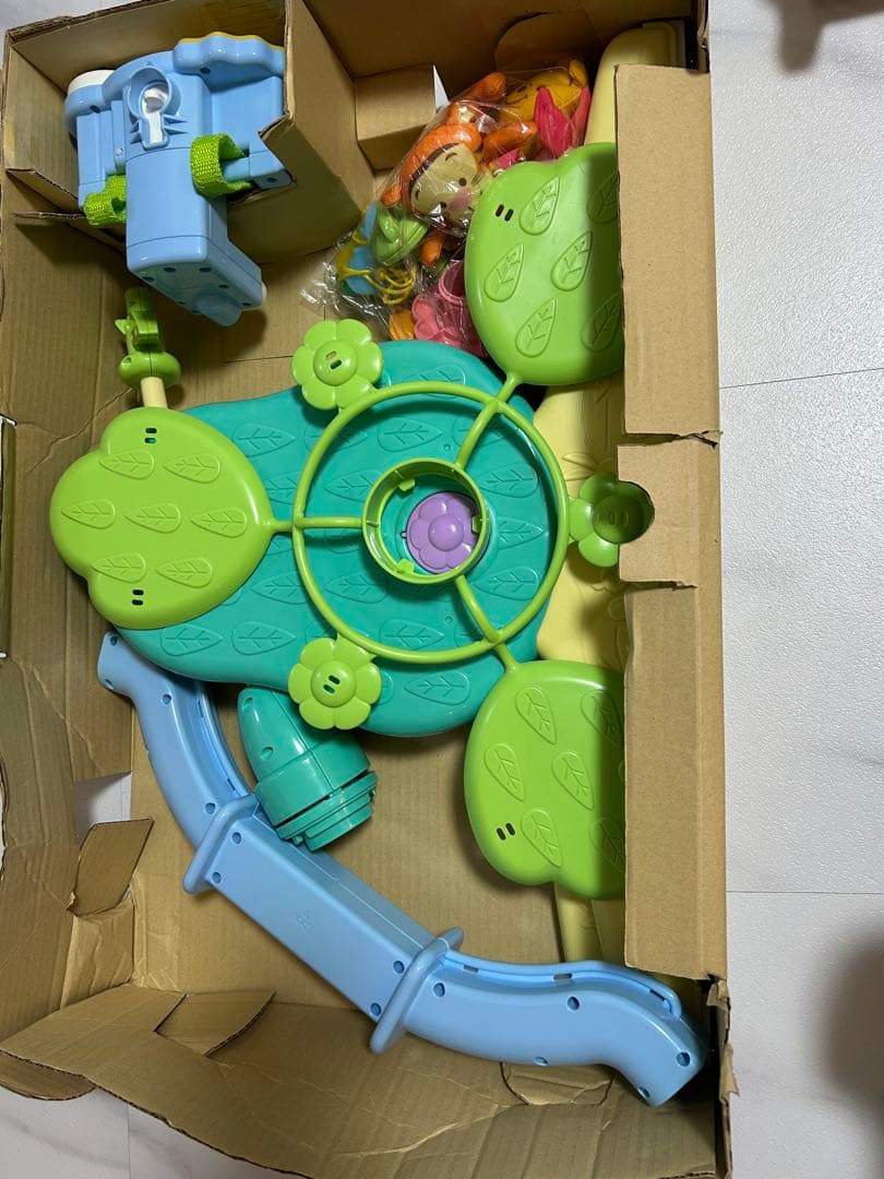 激美品❗️タカラトミー くまのプーさんえらべる回転 6WAYジムにへんしんメリー