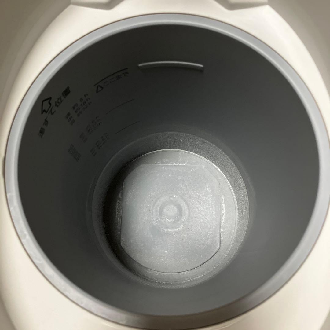 美品　象印加湿器 4.0L スチーム式 ホワイト EE-DE50-WA