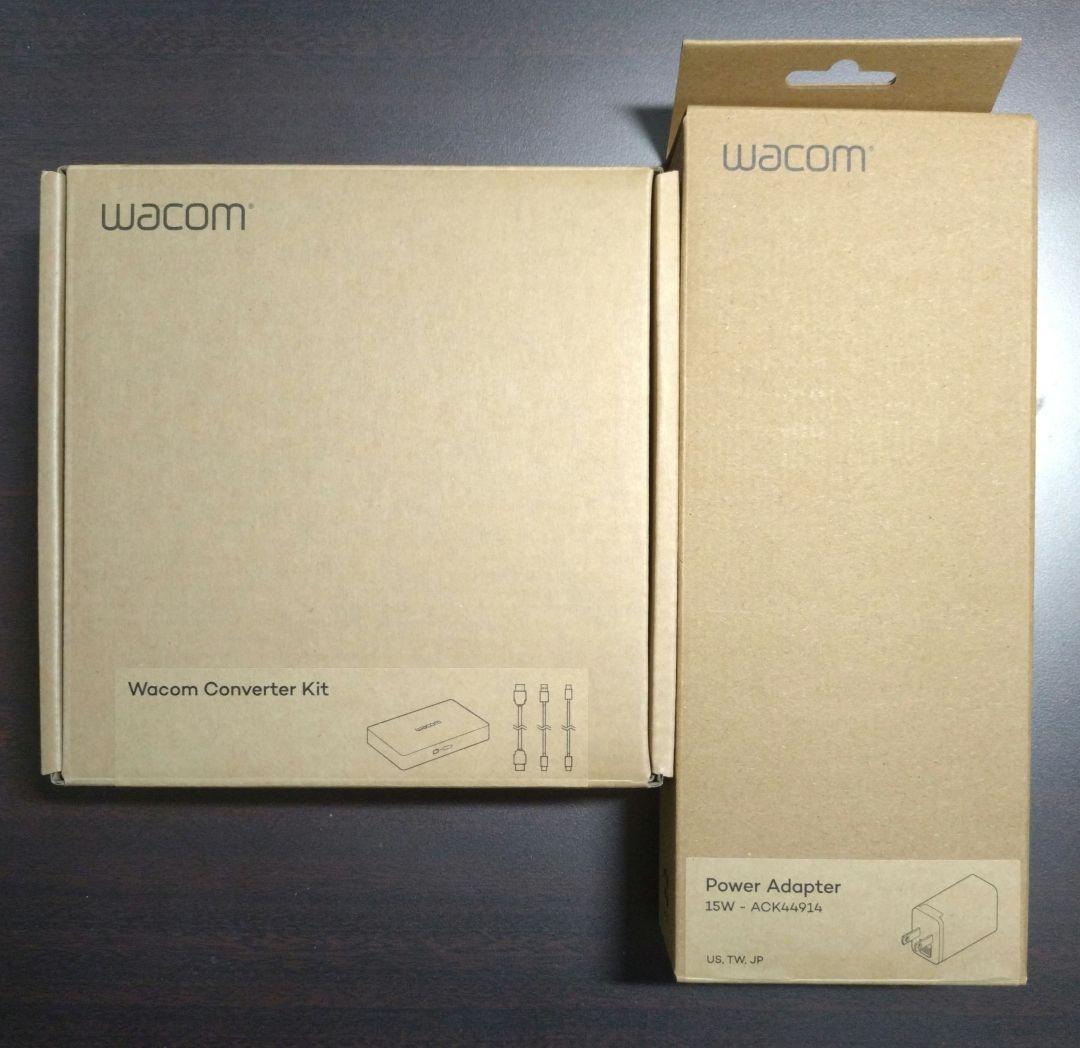最終値引き wacom movink 13 変換アダプター＆ACアダプター