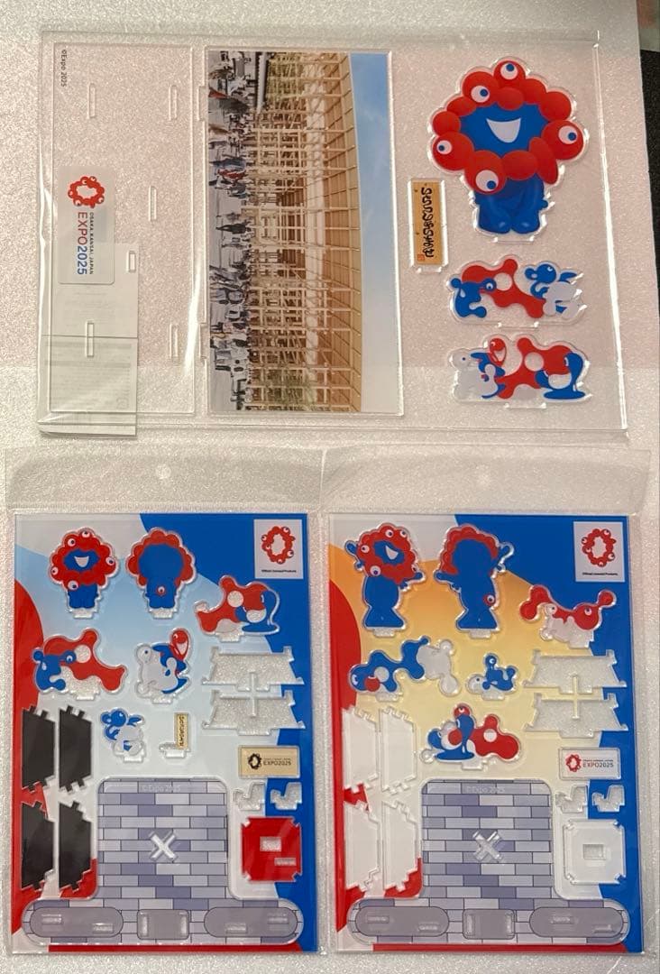 大阪関西万博ミャクミャクアクリルスタンド３点セット