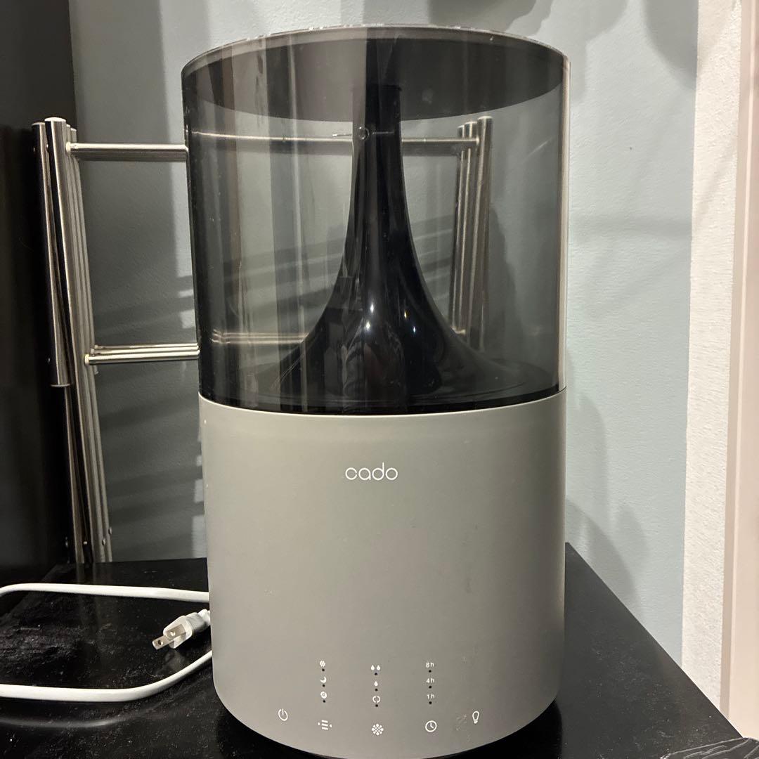 最終値下げ　cado 置き型加湿器 グレー