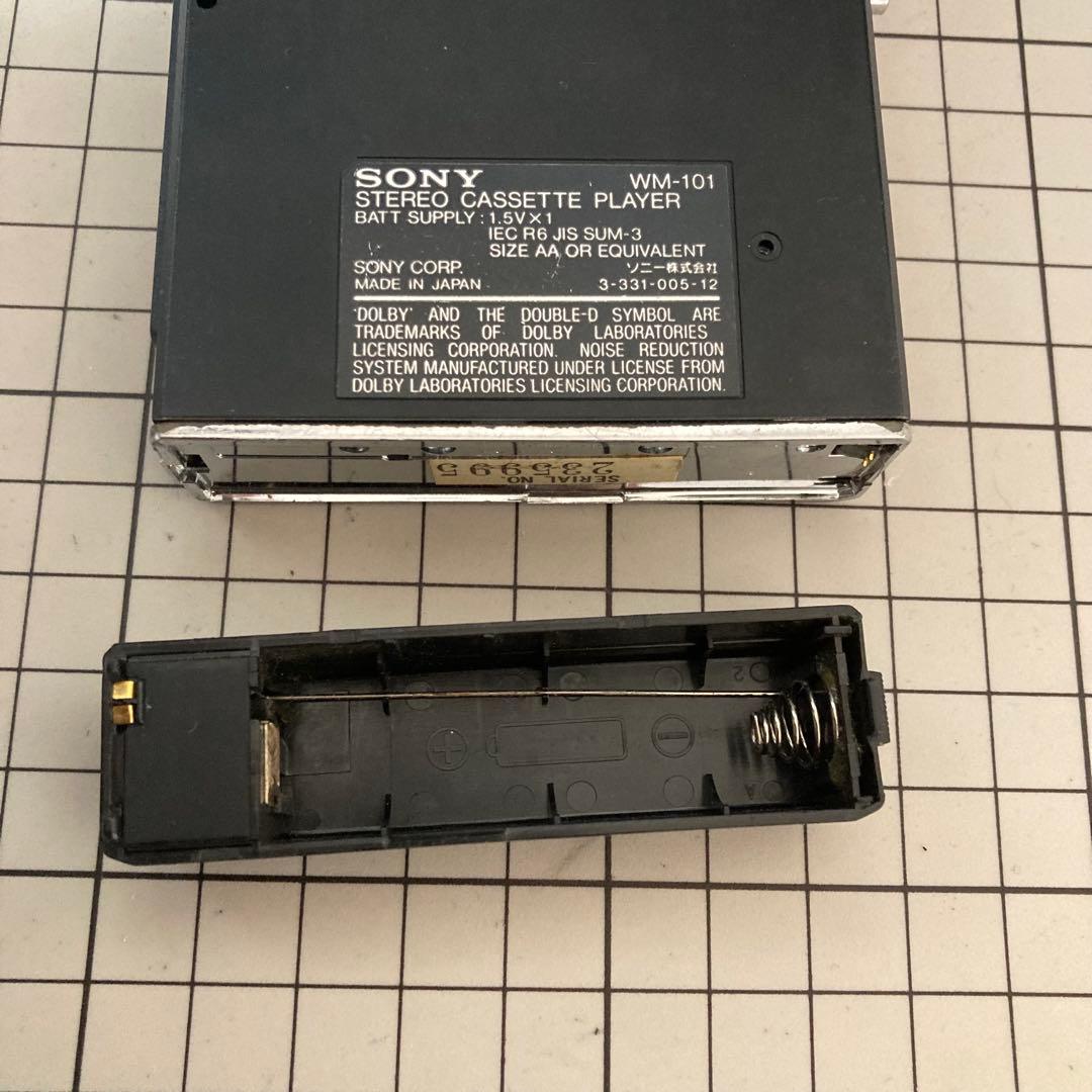 ⭐️SONY wm-101 ジャンク