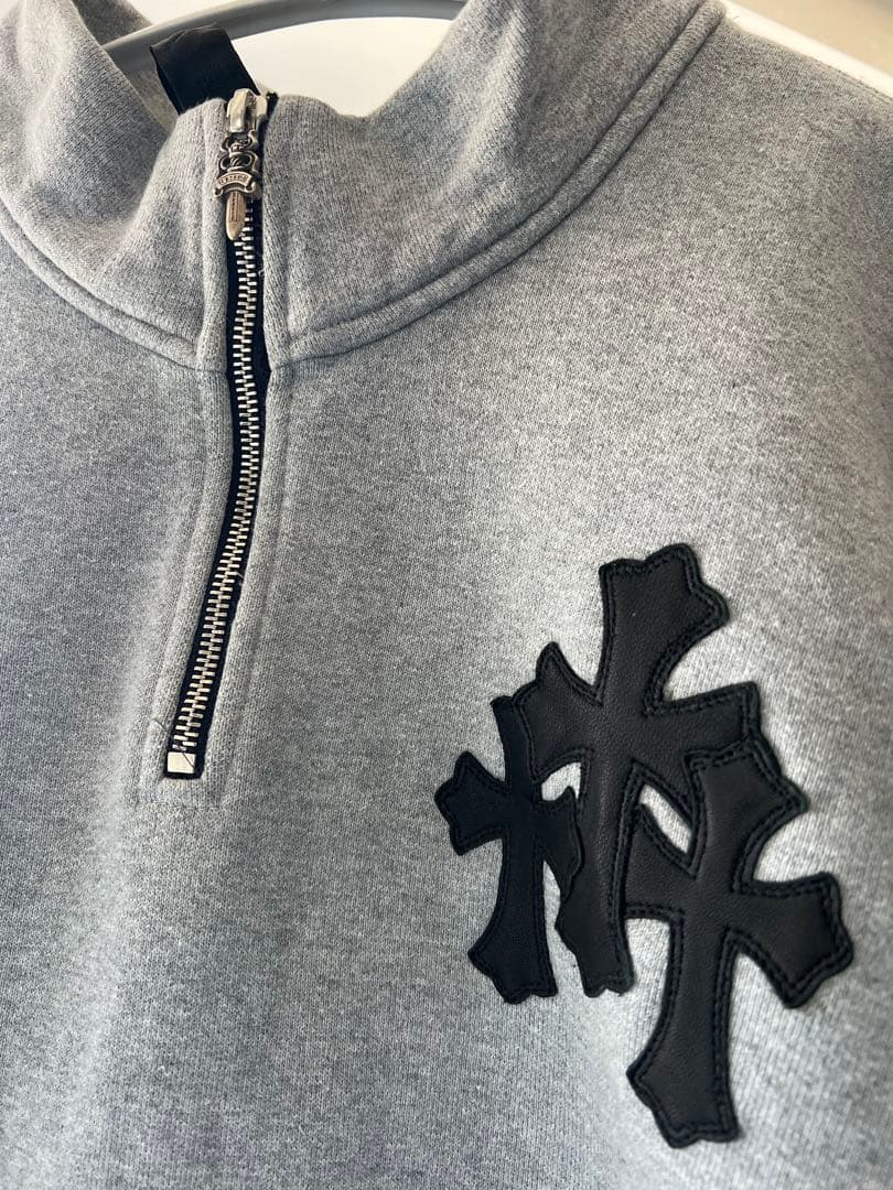 CHROME HEARTS★ハーフジップアップ トレーナー