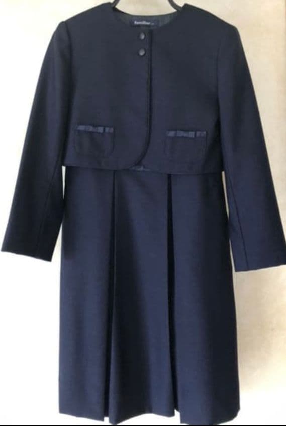 ファミリア ワンピース　セットアップ　お受験