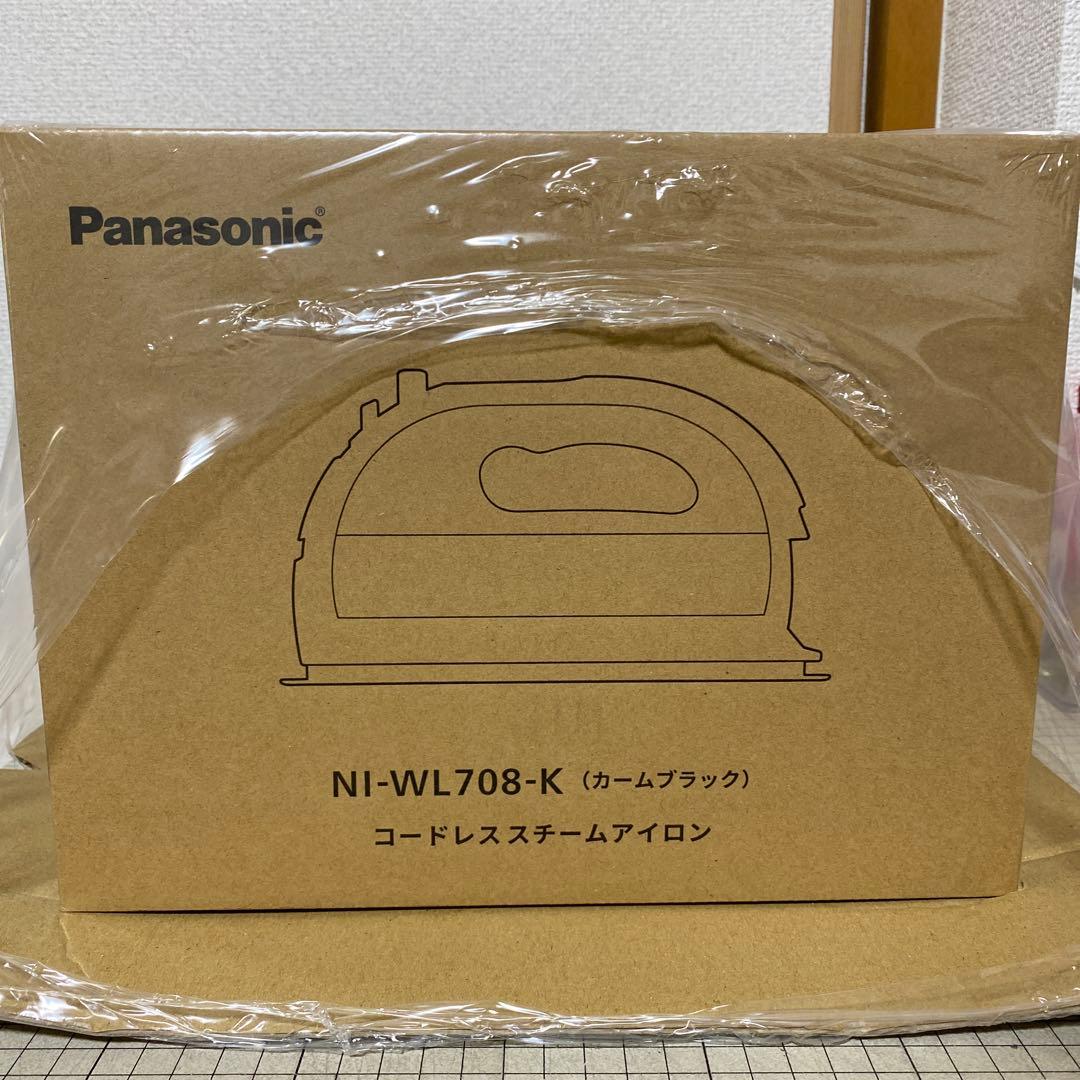 Panasonic NI-WL708-K コードレススチームアイロン