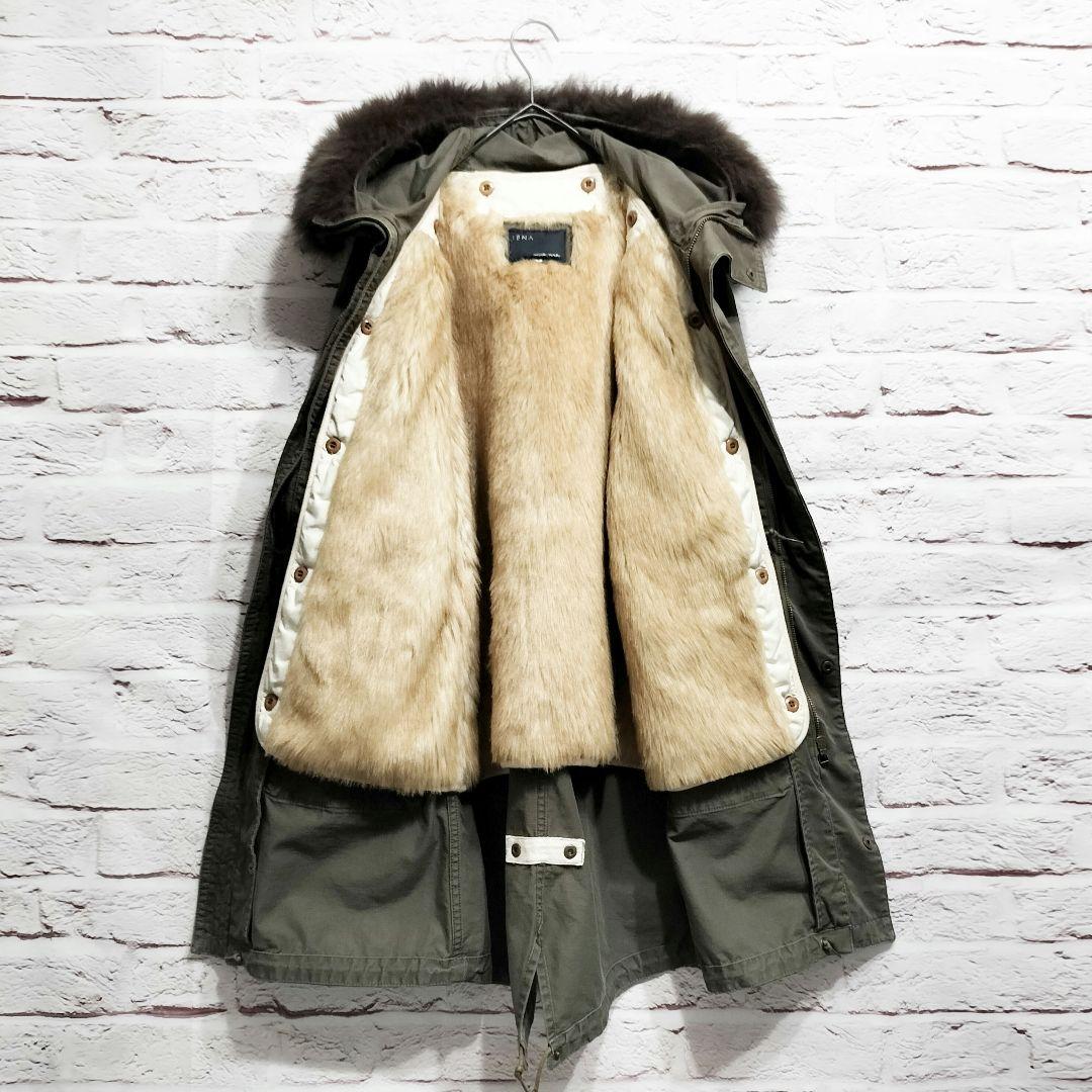 【フォックスファー】イエナ IENA モッズコート ライナーファー