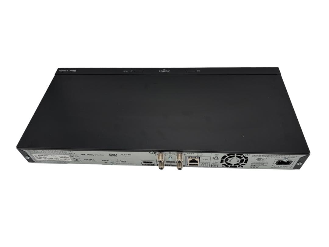 動作品 ブルーレイディスクレコーダー SHARP 2B-C10EW1 2022年