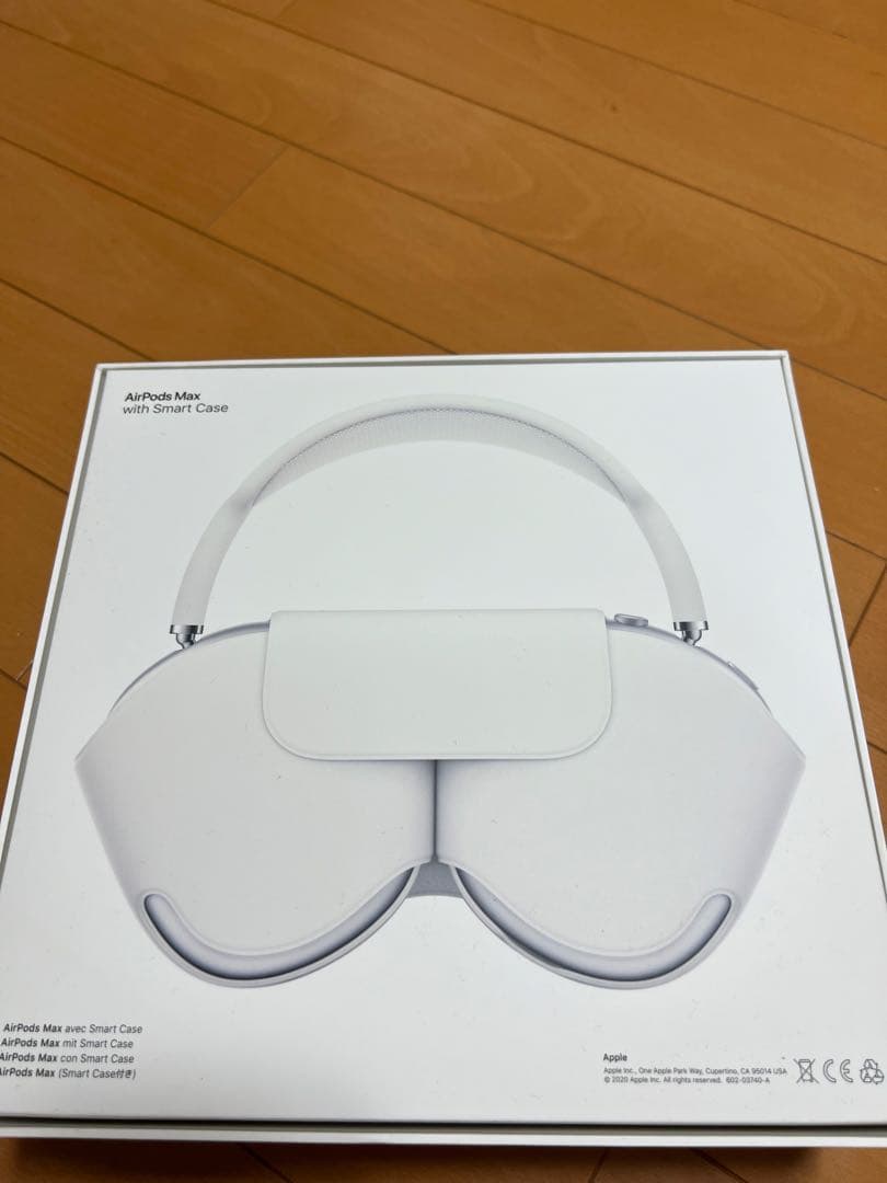 【極美品】Apple AirPods Max シルバー カバーケース付き