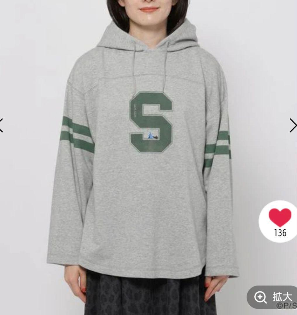 ニコアンド【新品】パペットスンスン　コラボフーディープルオーバー