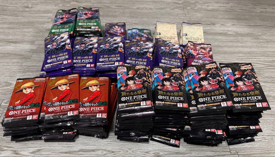 未開封 ワンピース トレーディングカード計561パック