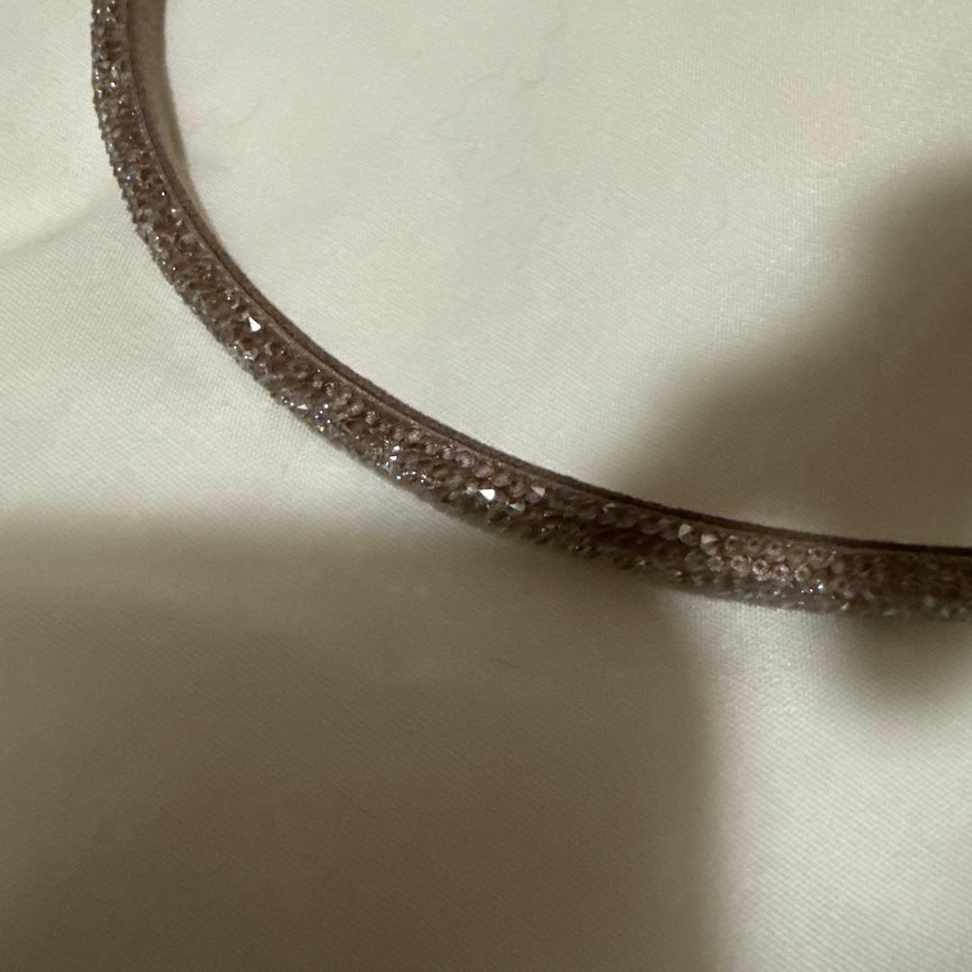 Complex Biz ブラウン　ビーズヘアバンド