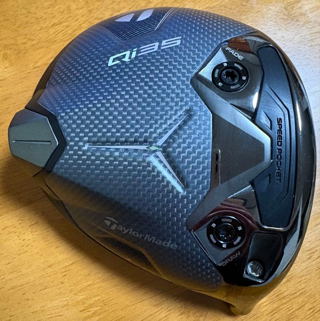 h*e様 テーラーメイドQi35LSドライバー　10.5度　ヘッド＆ヘッドカバー