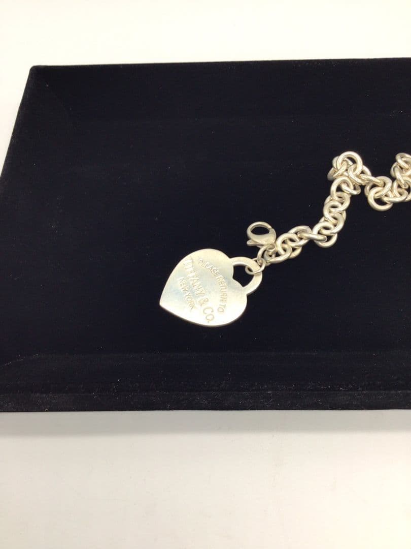 Tiffany＆Co　ティファニー 　ビッグハート 　ブレスレット 　約19cm