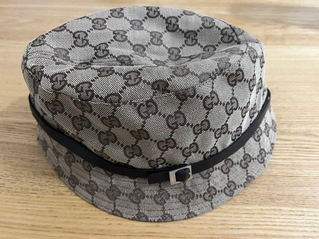 GUCCI GGパターン バケットハット Lサイズ