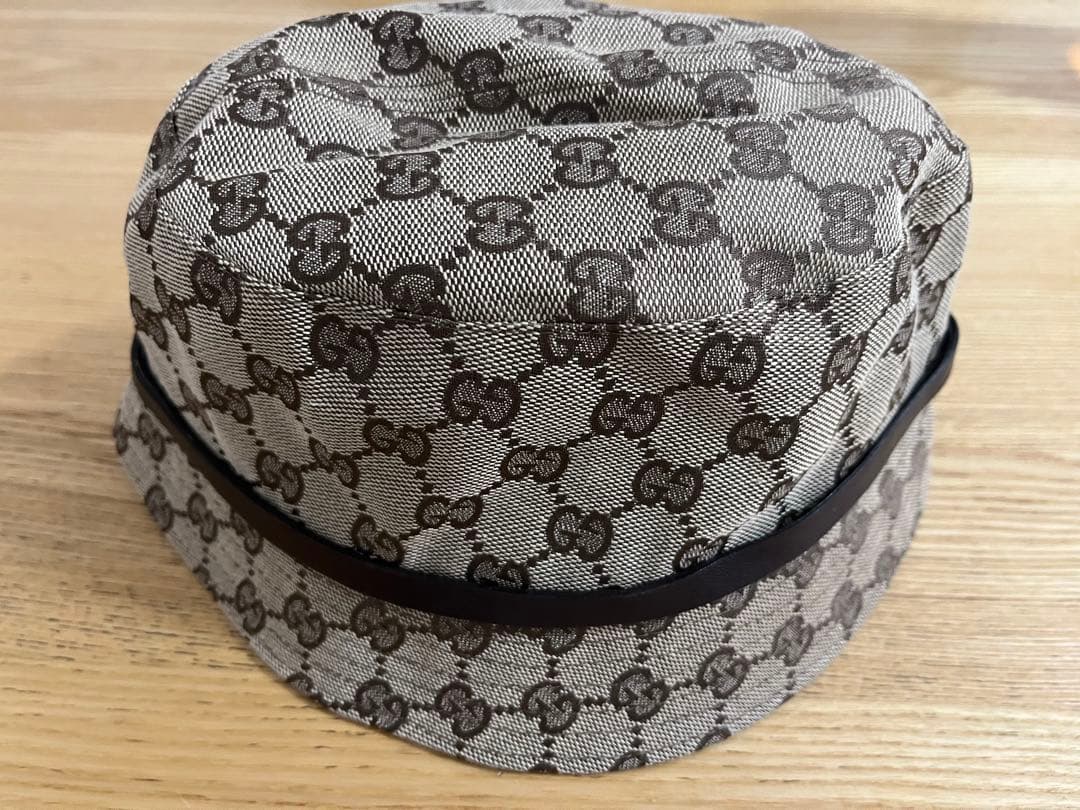 GUCCI GGパターン バケットハット Lサイズ