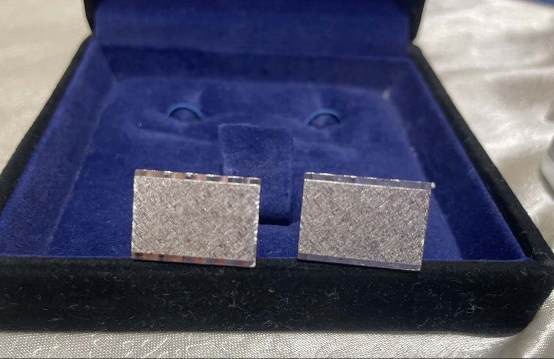 YSL イヴサンローラン SILVER925 28gカフス＆タイピン ／銀製