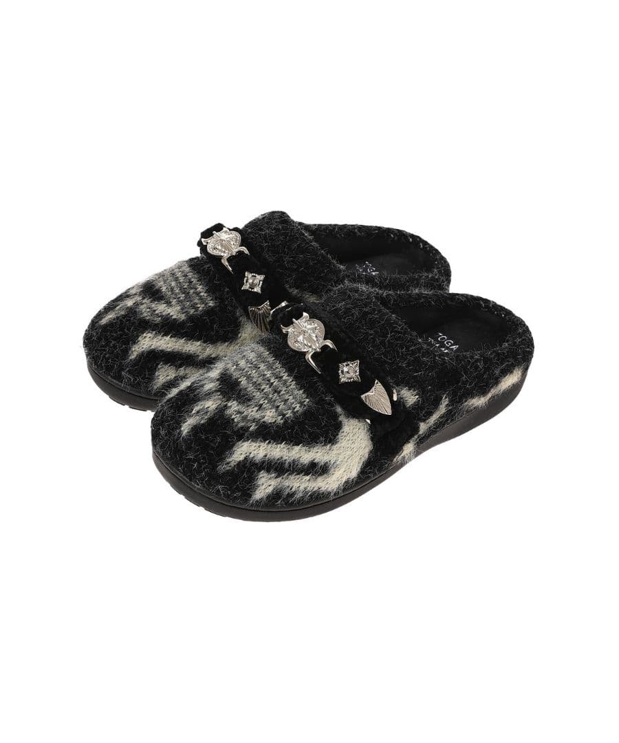 TOGA SUBU トーガ スブ Black 2 ブラック コラボ 黒 サンダル