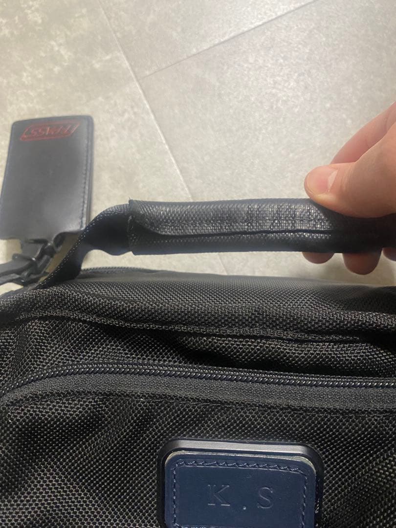 TUMI 多機能 ブラック バックパック ALPHA2