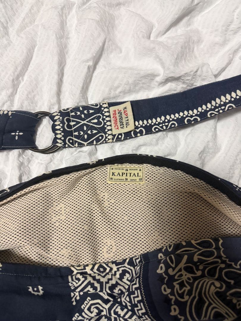 kapital バンダナスナフキンバッグ