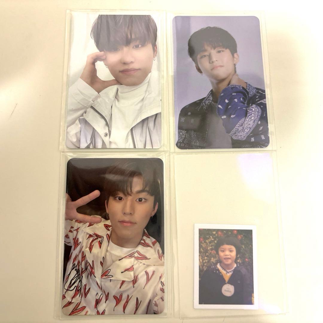 treasure トレカ　歌詞カード　ベビフォト