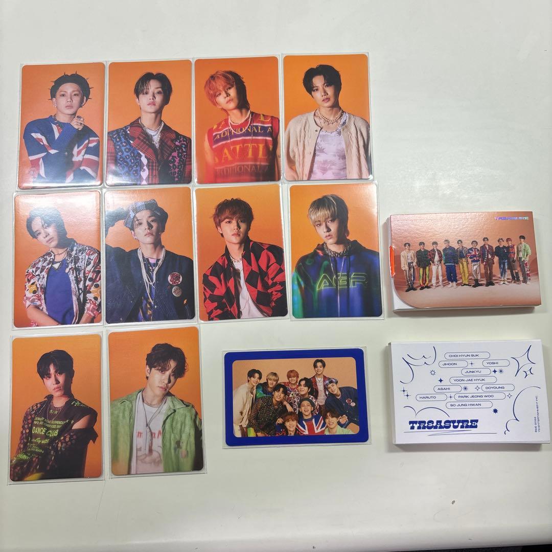 treasure トレカ　歌詞カード　ベビフォト