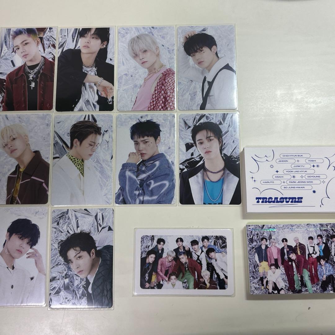 treasure トレカ　歌詞カード　ベビフォト