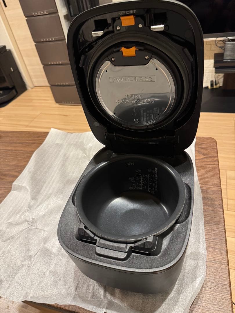 NW-ES07ブラック炊飯器 予約機能付き