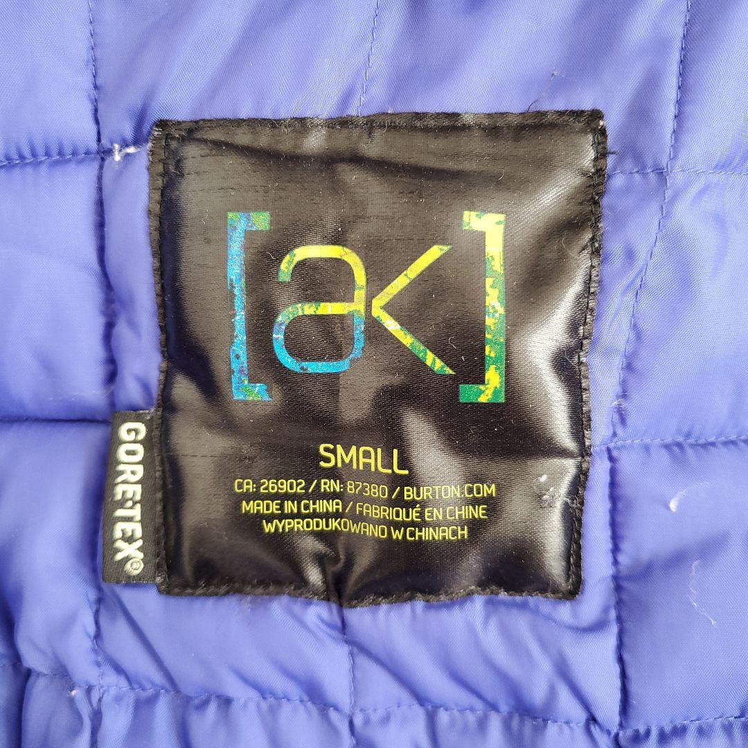 バートン ak スノボウェア ジャケット ゴアテックス パープル