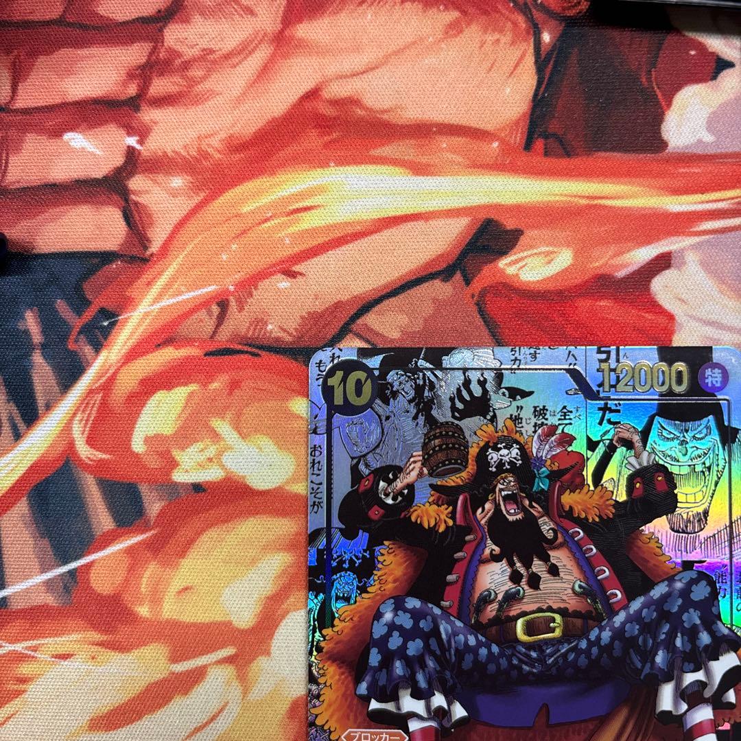 マーシャル・D・ティーチ　スーパーパラレル　コミパラ　ワンピースカードゲーム