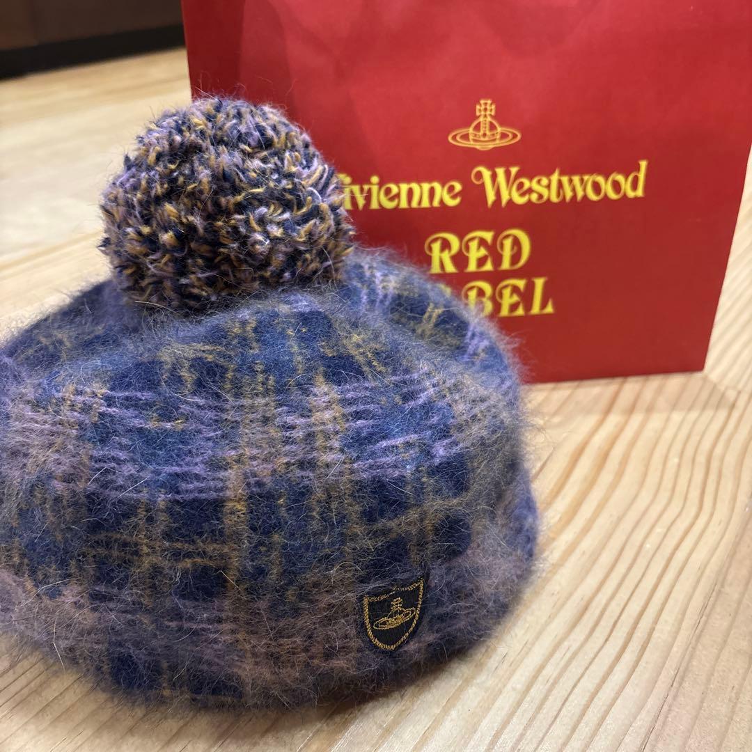 おまけショッパー付き Vivienne Westwood ベレー帽