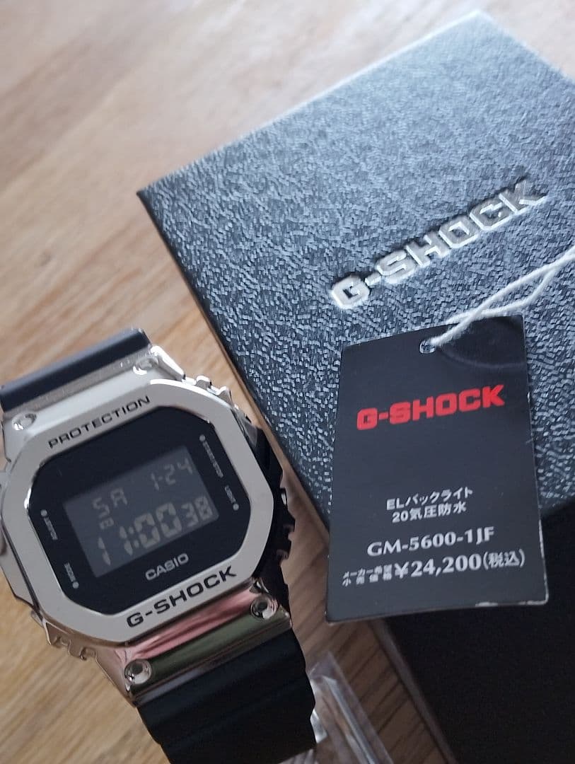 ■ワンオーナ■G-SHOCK■GM-5600-1JF■ デジタル腕時計■